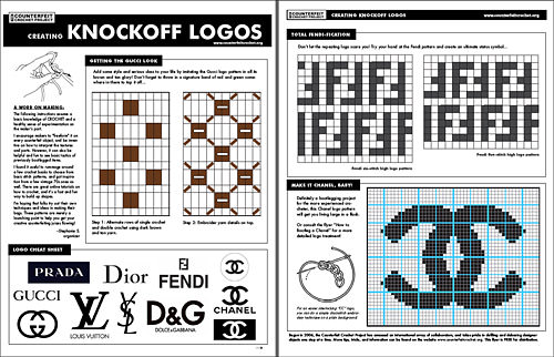 Counterfeit Crochet: Knitted Knock Offs